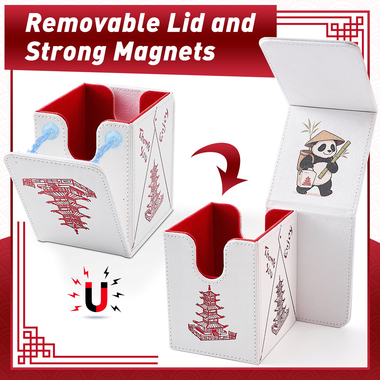 Chinese Takeout Deck Box