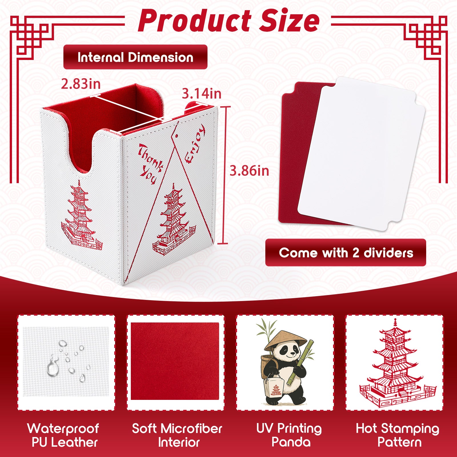 Chinese Takeout Deck Box