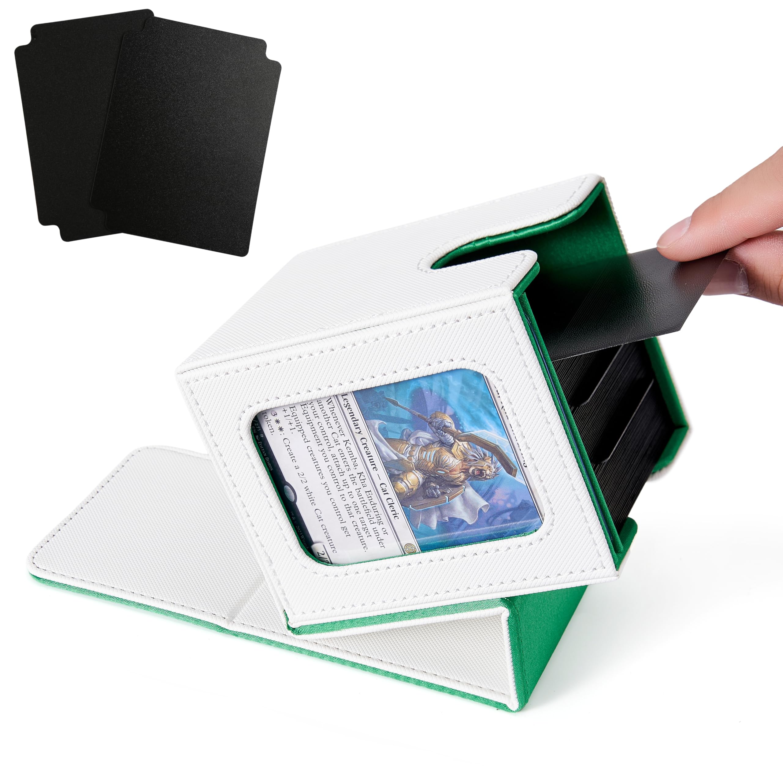 target yugioh deck box 100+ Card Deck Box with one display window – VENSSU CARD DECK BOX