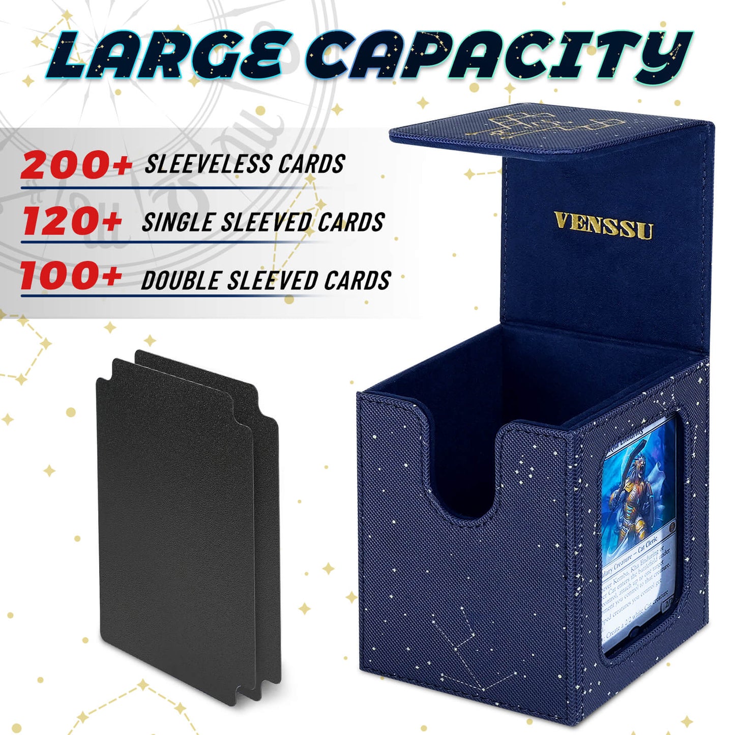 100+ Card Deck Box with one display window