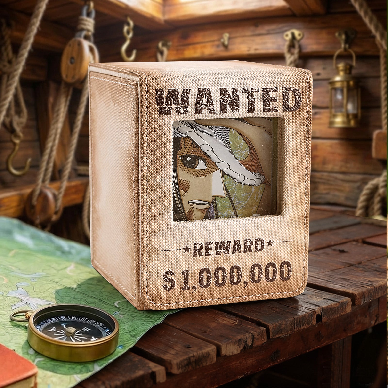 Wanted Poster Themed Deck Box