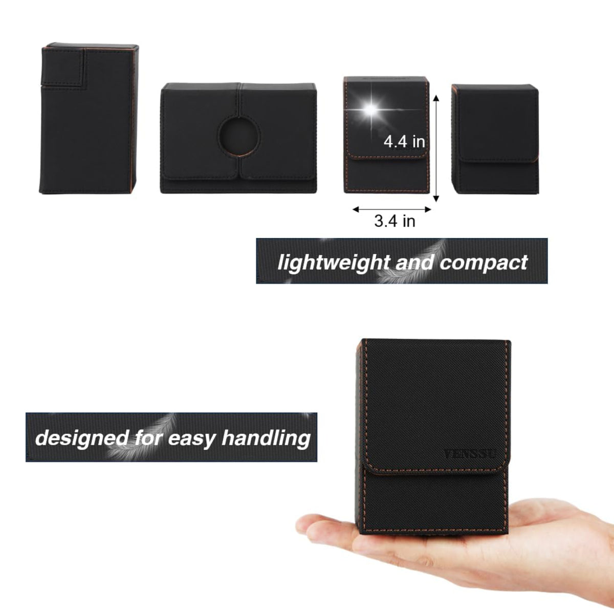 100+ Card Deck Box with one display window