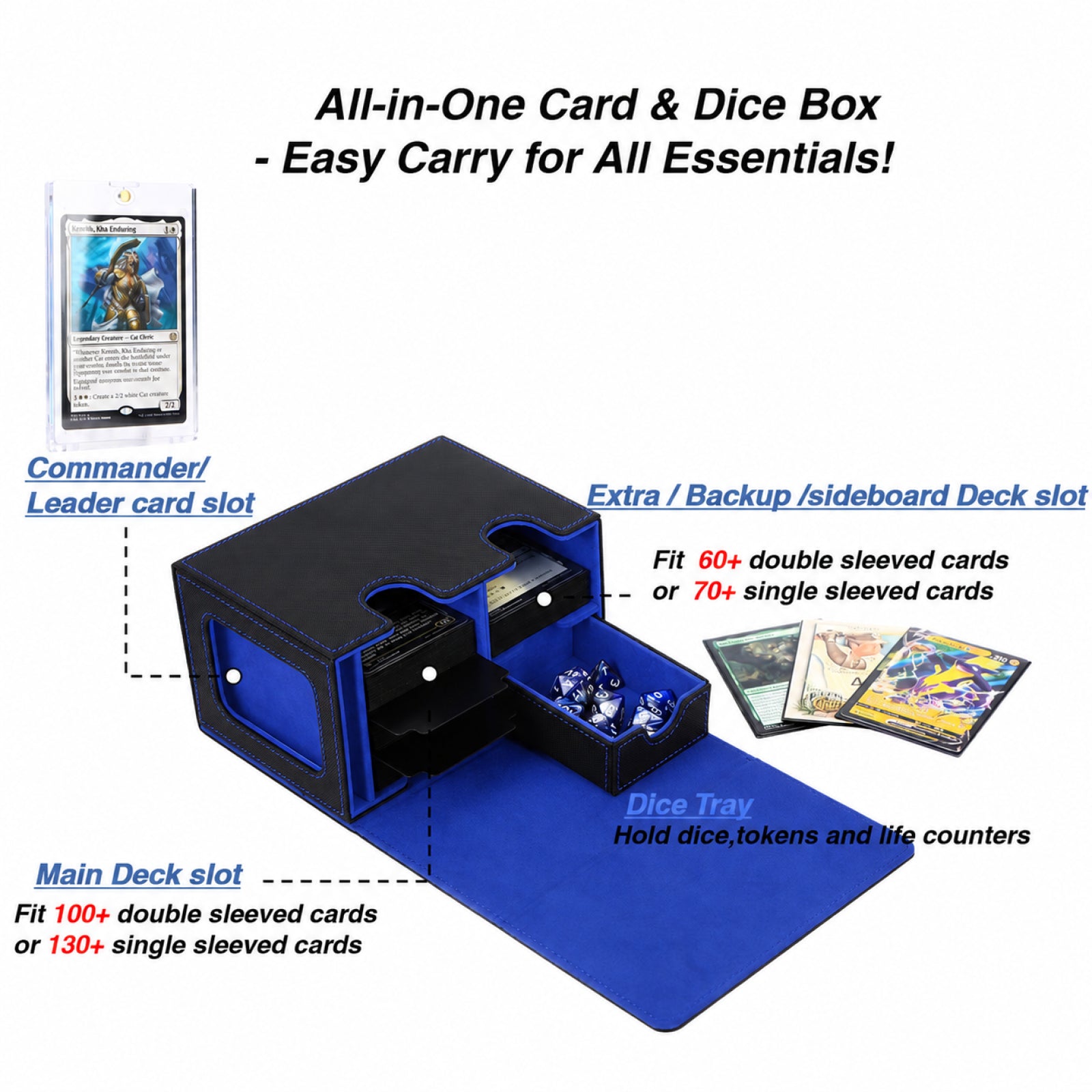 200+deck box with dice tray