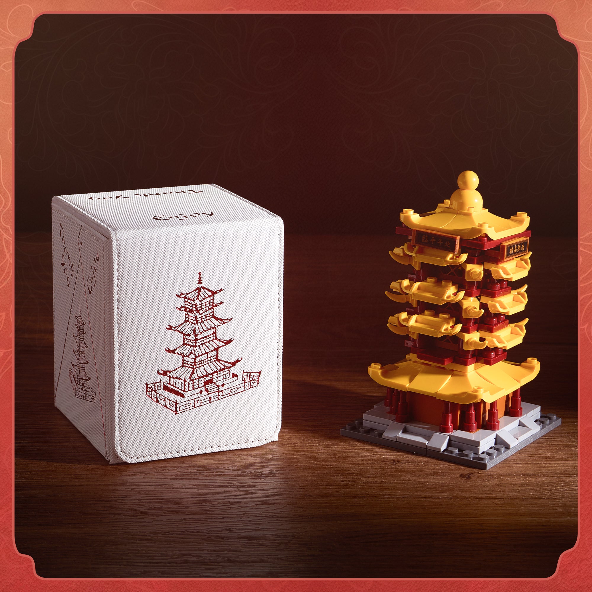 Chinese Takeout Deck Box with Commander Display Window