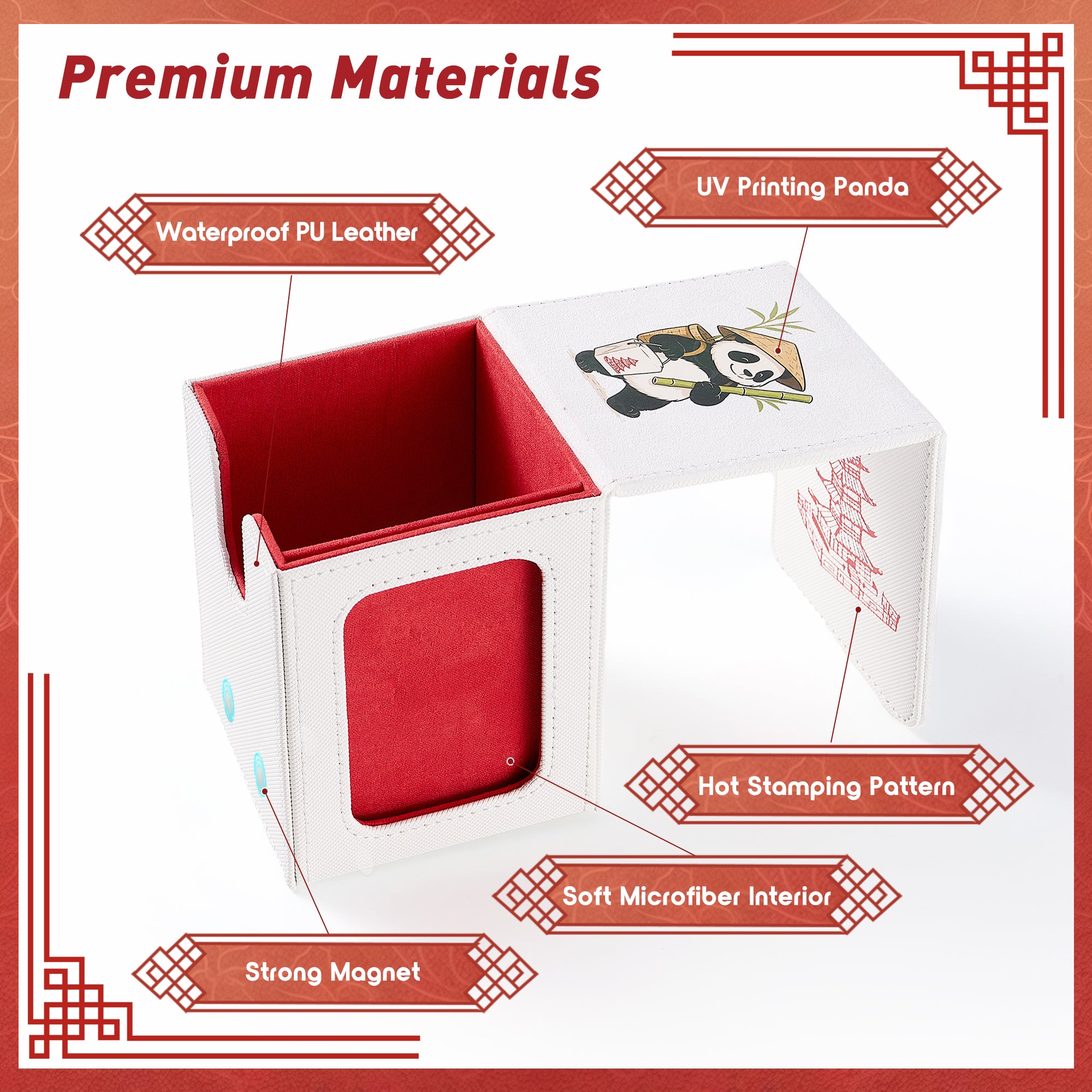 Chinese Takeout Deck Box with Commander Display Window