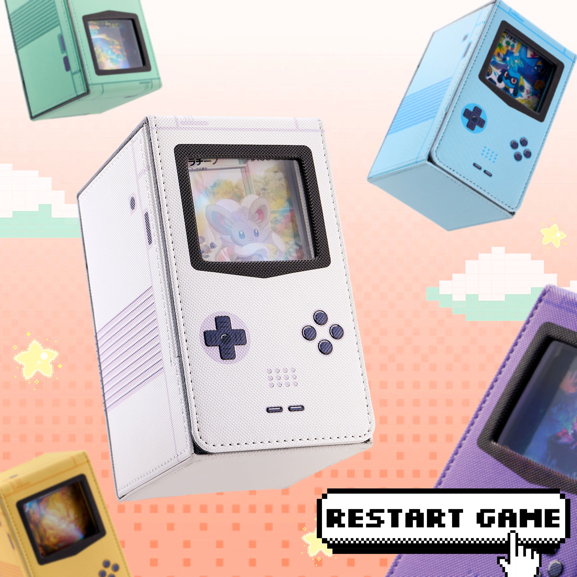 Retro Gaming Console MTG Deck Box with Dice Tray