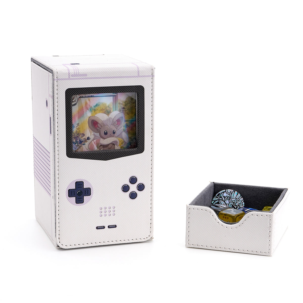 Retro Gaming Console MTG Deck Box with Dice Tray