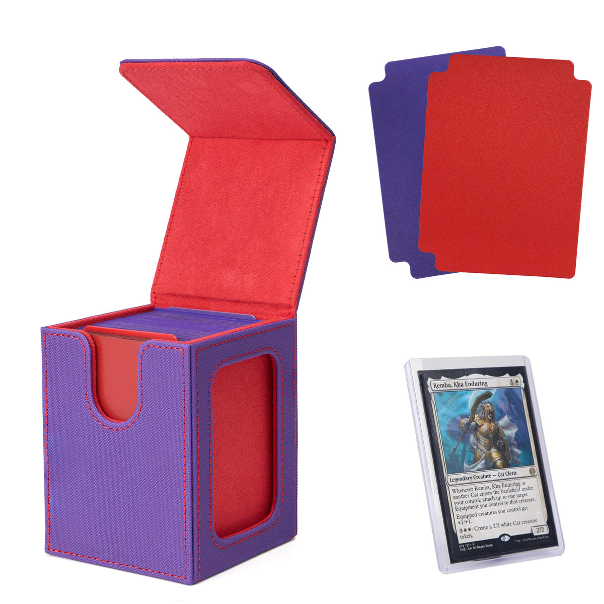 100+ Card Deck Box with one display window